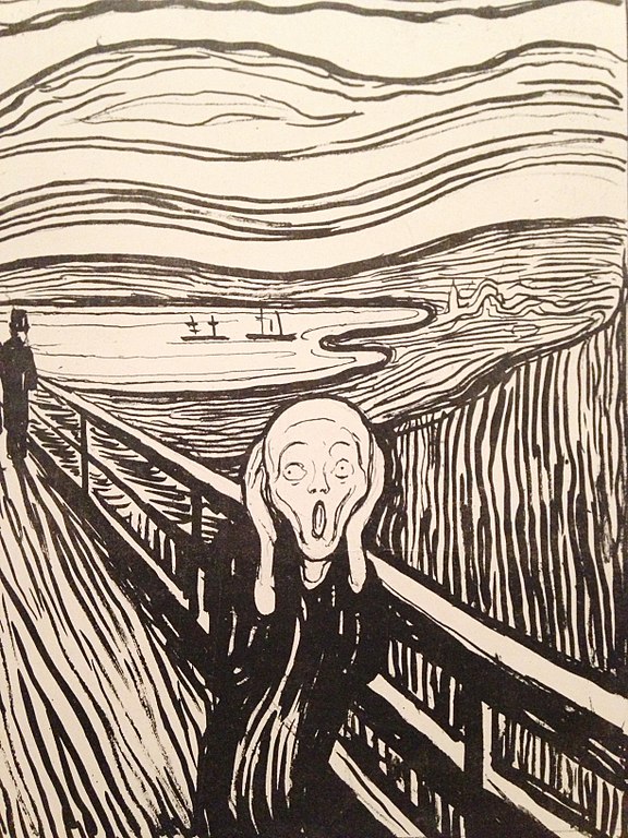 The Scream Lithograph
